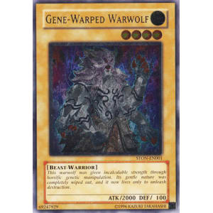 YuGiOh » Gene-Warped Warwolf (Ultimate Rare)